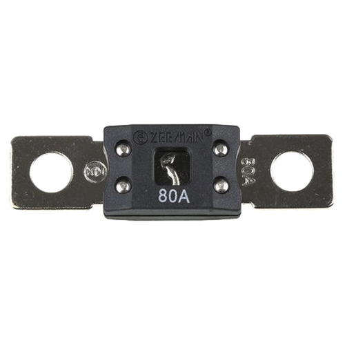 OEX Mega Fuse 80 Amp Copper Tin Plated 1-32 Volt Rated 68mm Length ACX6520BL 