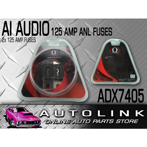 Ai AUDIO 125 AMP ANL FUSES TWIN PACK ***CLEARANCE STOCK*** ADX7405
