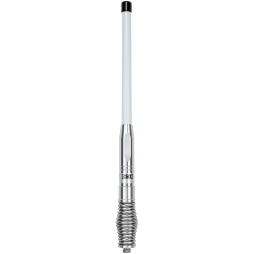 GME AE4704 Antenna White 580mm Heavy Duty Randome AS004 Spring 2.1dBi Gain