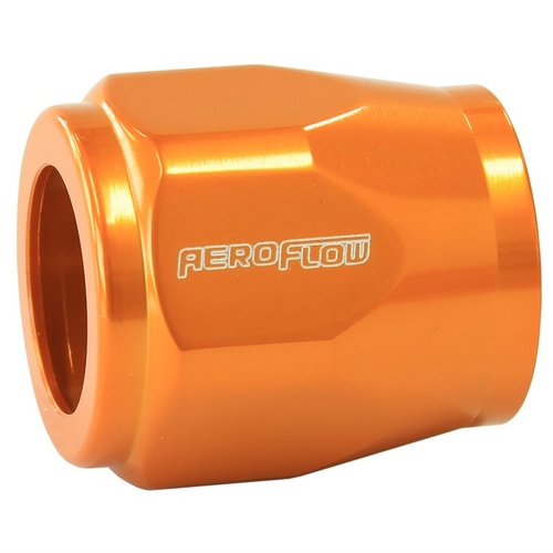 Aeroflow AF150-06G Hex Hose Finisher 5/8" or 16mm ID -6 Gold