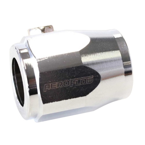 AEROFLOW HEX HOSE FINISHER 9/32" - 28.5mm INSIDE DIA -14 CHROME AF150-14CH