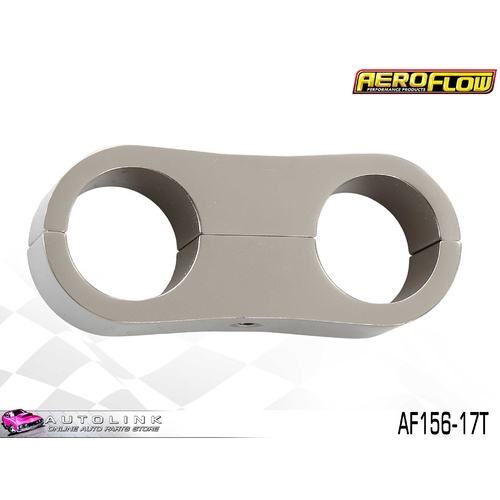 AEROFLOW BILLET ALLOY DUAL HOSE SEPARATOR TITANIUM FINISH 1-5/16" ID AF156-17T 