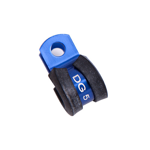 AEROFLOW AF158-06 BLUE P CLAMP 3/8" 9.5mm ID SOLD AS EACH