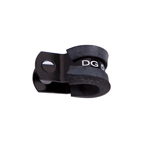 AEROFLOW AF158-06BLK BLACK P CLAMP 3/8" 9.5mm ID SOLD AS EACH