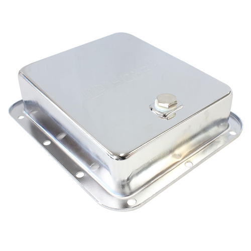 Aeroflow AF1825-3000 Chrome Transmission Pan for Ford C4 Trans Deep