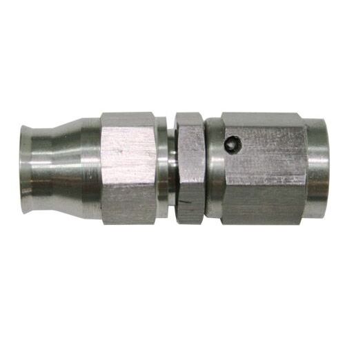Aeroflow AF201-03 Straight Stainless Steel Hose Ends -3AN -3AN to -3 PTFE Hose