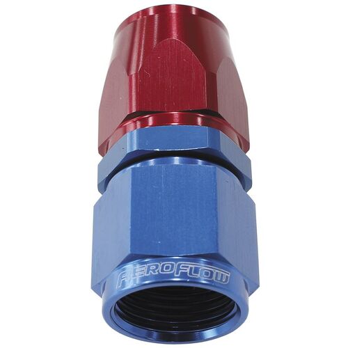 Aeroflow AF201-03D 200 / 570 Series Straight Hose End -3 Blue 200 250 Hose