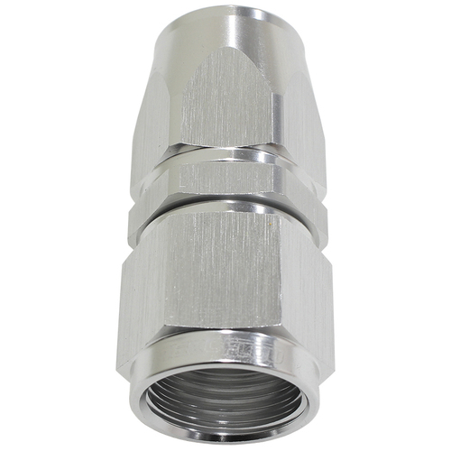 Aeroflow AF201-06DS 200 / 570 Series PTFE Straight Hose End -6AN Silver