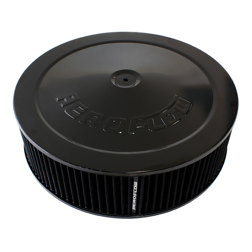 AEROFLOW AF2251-1290 BLACK WASHABLE 14" x 4" AIR FILTER ASSEMBLY - DROP BASE