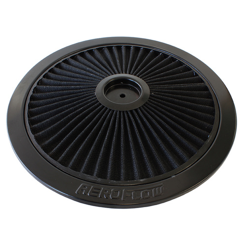 AEROFLOW AF2251-1401 BLACK 14" FULL FLOW WASHABLE AIR FILTER TOP LID PLATE 