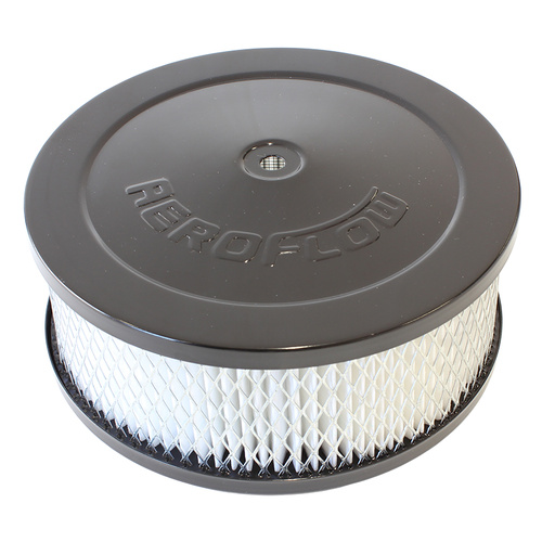 AEROFLOW AF2256-1331 BLACK 6-3/8" x 2-1/2" AIR FILTER ASSEMBLY PAPER ELEMENT