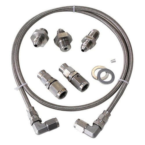 AEROFLOW AF30-1004 TURBO OIL LINE KIT - UNIVERSAL FITMENT 1 METRE LENGTH - 3AN