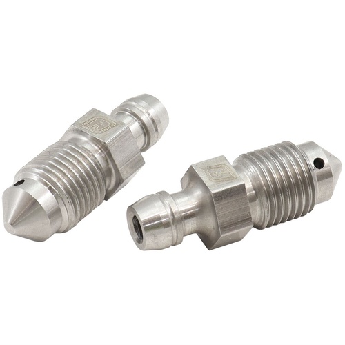 Aeroflow AF331-03 Stainless Steel 304 Brake Bleed Nipples M10 x 1.00mm - Pair