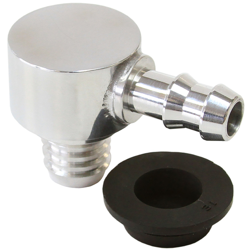 AEROFLOW BILLET BRAKE BOOSTER VALVE UNIVERSAL 21MM=13/16" HOLE TO 3/8" AF350-01