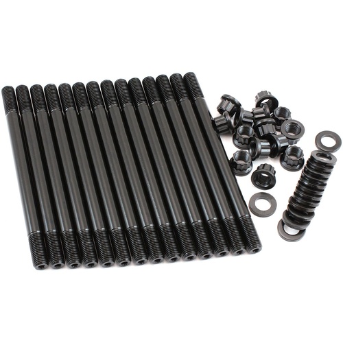 Aeroflow AF37-2040 Head Stud Kit 12 Point Nuts for Nissan RB30 3.0L 6cyl 11mm