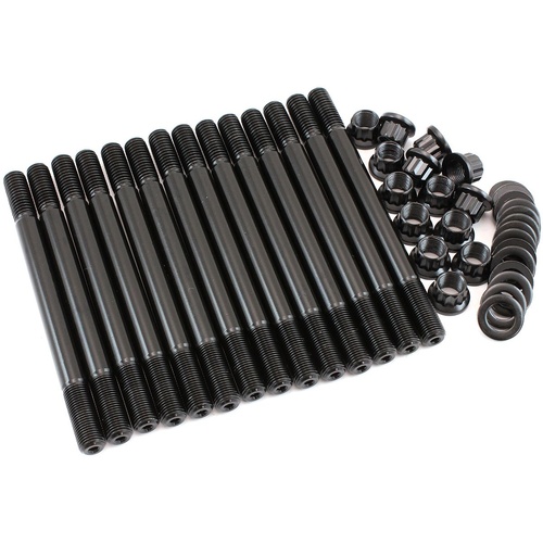 Aeroflow AF37-2041 Head Stud Kit 12 Point Nuts for Nissan RB30 3.0L 6cyl 1/2"