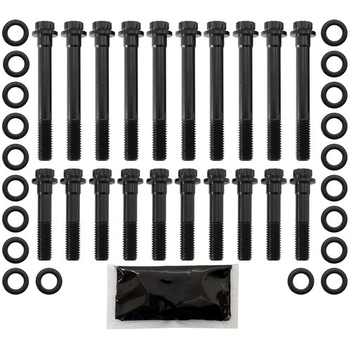 Aeroflow AF37-2117 Head Bolt Kit for Small Block Ford 351 Windsor V8 1/2"