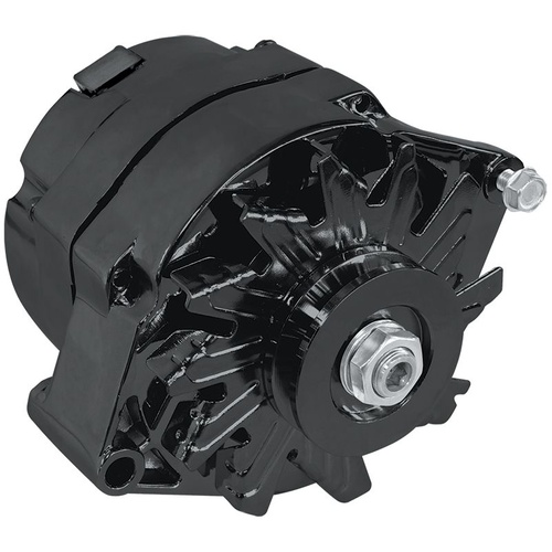 Aeroflow AF4270-1140 Performance Alternator Black 140 Amp 1 Wire for Chev