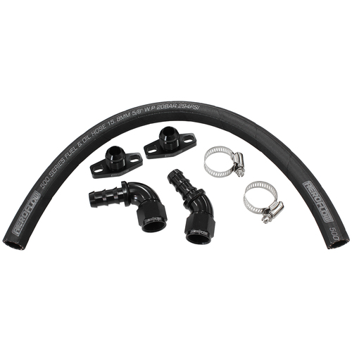 Aeroflow AF463-20 Turbo Oil Drain Kit for Ford BA BF & FG w/ Standard GT35 Turbo