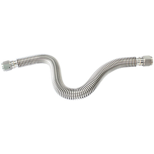 Aeroflow AF463-38 -10AN Flexible Turbo Drain Hose 500mm Long 304 Stainless Steel