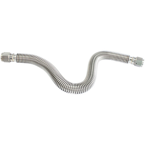 Aeroflow AF463-39 -10AN Flexible Turbo Drain Hose 650mm Long 304 Stainless Steel