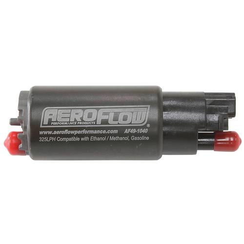 AEROFLOW AF49-1040 E85 HI FLOW ELECTRIC IN TAKE EFI FUEL PUMP 325LPH 40 psi