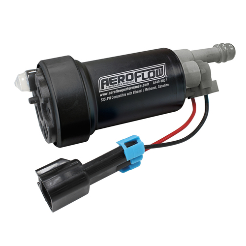Aeroflow AF49-1057 E85 Hi Flow Electric in Take EFI Fuel Pump 525LPH 29 PSI