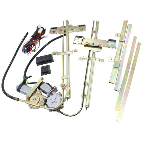 AEROFLOW AF49-1600 UNIVERSAL ELECTRIC POWER WINDOW KIT WITH SWITCHES & WIRING