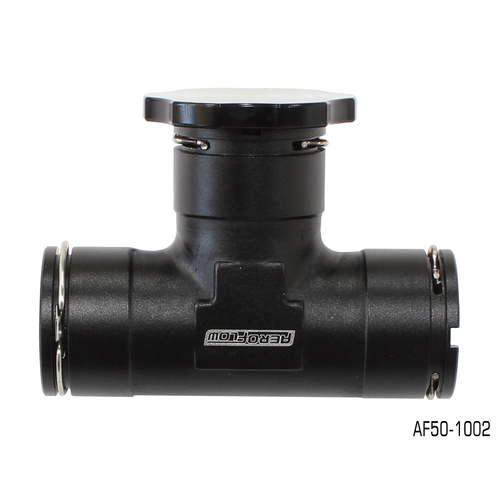 AEROFLOW STRAIGHT FEMALE WATER FILL TEE WITH FILL CAP FOR LSA V8 AF50-1002