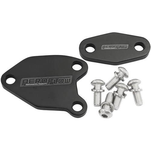 Aeroflow AF59-2123 VCT & IACV Block Off Plates for Nissan S14 S15 SR20 2.0L
