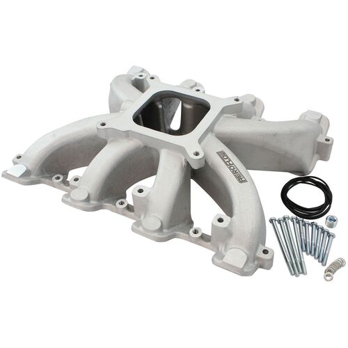 Aeroflow AF6040-5000 LS Cathedral Port Carburettor Single Plane Intake Manifold
