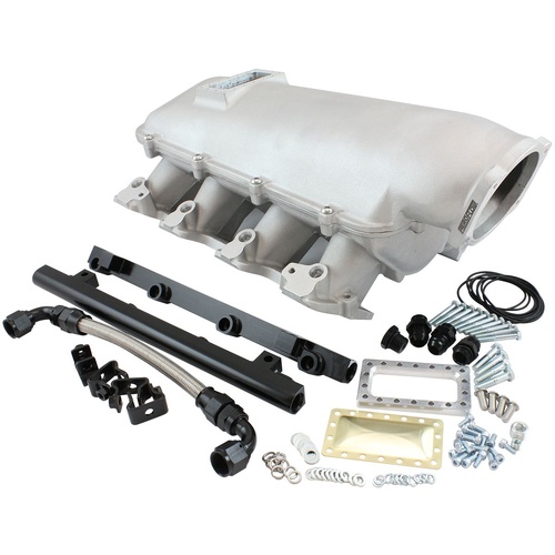 Aeroflow AF6063-5000 GM LS Cathedral Port Low Rise EFI Modular Intake Manifold