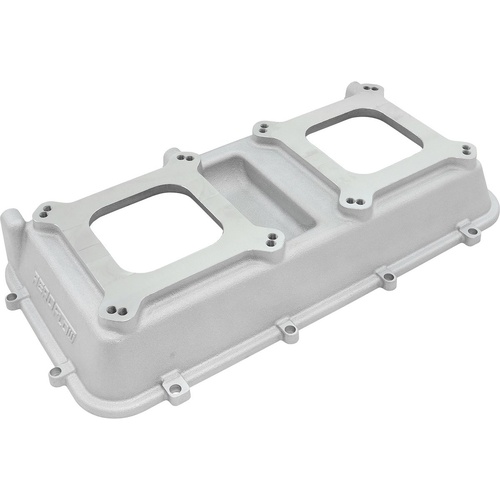 Aeroflow AF6085-0000 Top Plate Dual Carburettor for Modular Intake Manifolds Raw