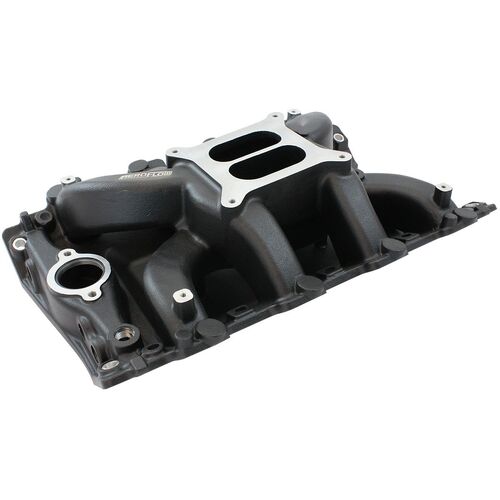 Aeroflow AF6210-4000 Black Air Gap Intake Manifold For Holden 304 V8 VN HEAD