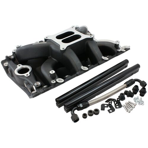 Aeroflow AF6210-4003 Black Air Gap Intake Manifold kit For Holden 304 V8 EFI