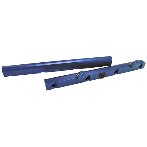 AEROFLOW AF64-2005 BLUE BILLET EFI FUEL RAILS FOR HOLDEN GM LS1 GEN3 V8 5.7L