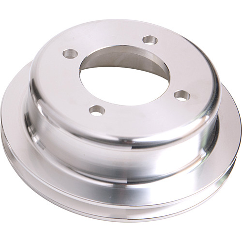 Aeroflow AF64-2024 Billet 4 Bolt Crank Pulley For Ford 302 351 Cleveland