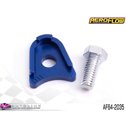 AEROFLOW BLUE BILLET DISTRIBUTOR CLAMP FORD V8 CLEVELAND & WINDSOR AF64-2035