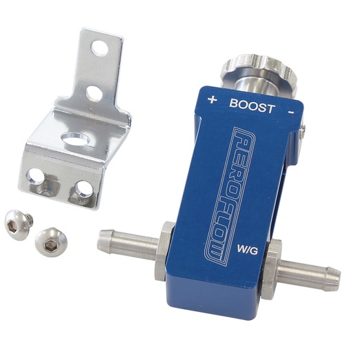 AEROFLOW AF64-2096 BLUE MANUAL ADJUSTABLE TURBO BOOST CONTROLLER TEE
