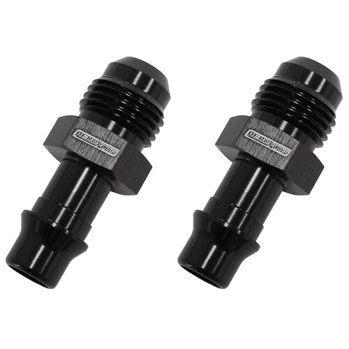 Aeroflow AF64-2117 Trans Cooler Radiator Adapter Male to -6AN for Holden VE VF