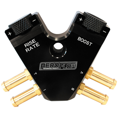 AEROFLOW AF64-2190BLK BLACK TURBO DIESEL MANUAL BOOST CONTROLLER WITH SPOOL RATE