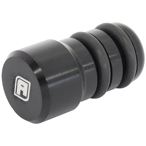 Aeroflow AF64-2196 GM LS V8 Black Engine Dipstick Block Off Plug 6061 Billet