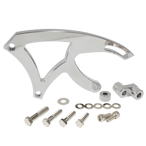 Aeroflow Power Steering Bracket Polished Ford 302 351 Cleveland V8 AF64-4009