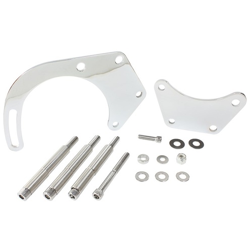 Aeroflow Low Mount Alternator Bracket for Big Block Chevy Long Water Pump 