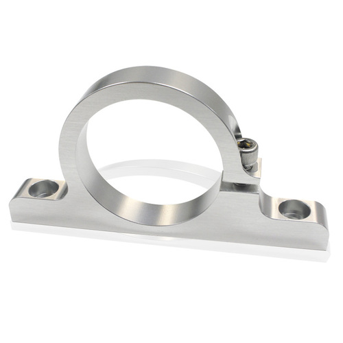 Aeroflow AF66-2045 Polished Billet Filter Bracket for 2″ 50mm Surface Mount