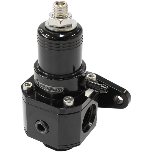 Aeroflow AF66-2059BLK Carby / EFI 3 Port 800hp Billet Fuel Pressure Reg 3-60 psi
