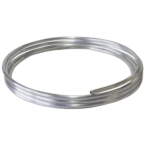 AEROFLOW AF66-3000 ALLOY ALUMINIUM HARD FUEL LINE ID 3/8" 9.5mm x 25ft 7.6M ROLL