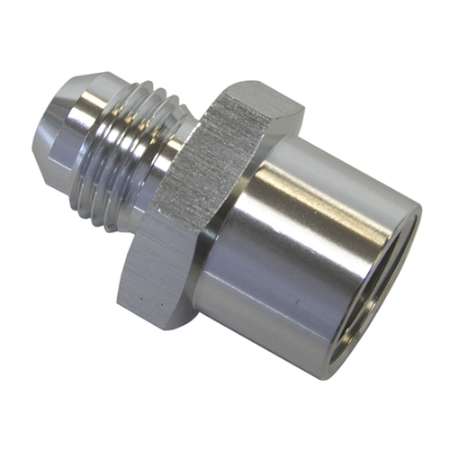Aeroflow AF712-06 Silver Metric Female ORing Seal AN Adapter M16 x 1.5 to -6AN
