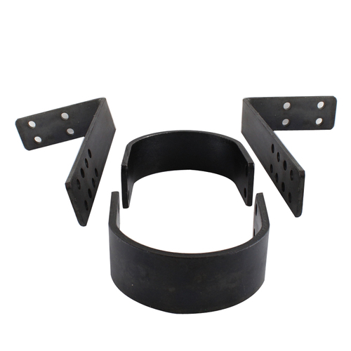 Aeroflow Universal Heavy Duty Tailshaft Loop Kit Black Powder Coated AF72-1006