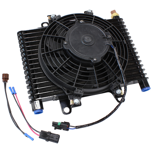AEROFLOW COMPETITION TRANSMISSION OIL COOLER WITH 9" 120W FAN AF72-6000